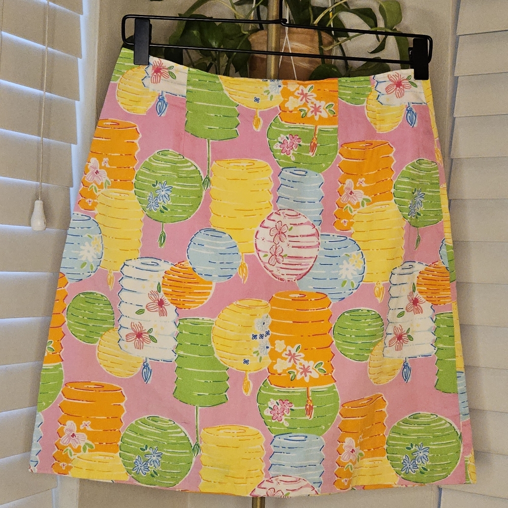 Lilly Pulitzer A-Line Mini Skirt